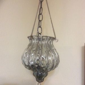 Glass Hanging Lantern